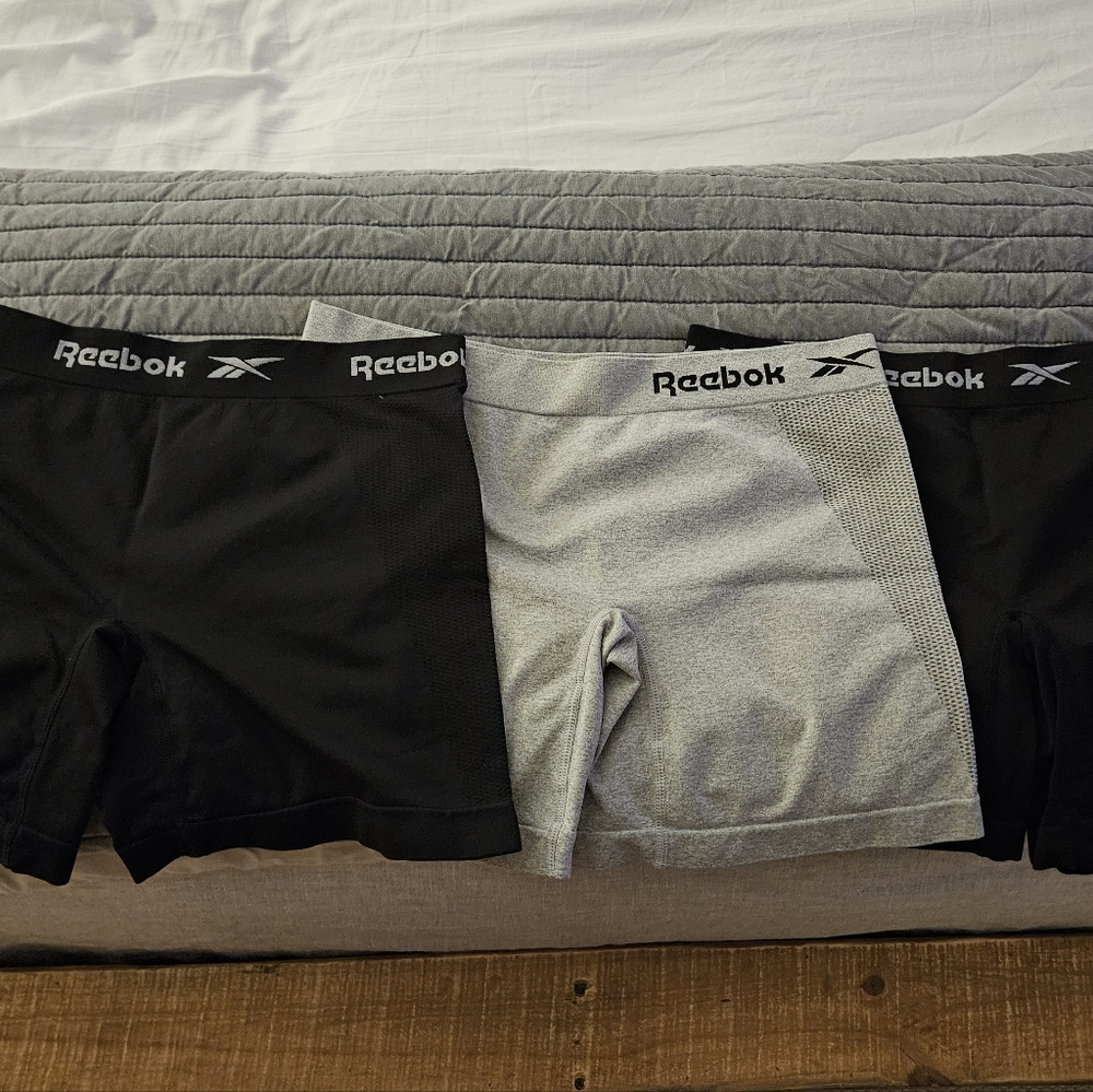 Reebok Women's Boy Shorts Underwear (3 count)